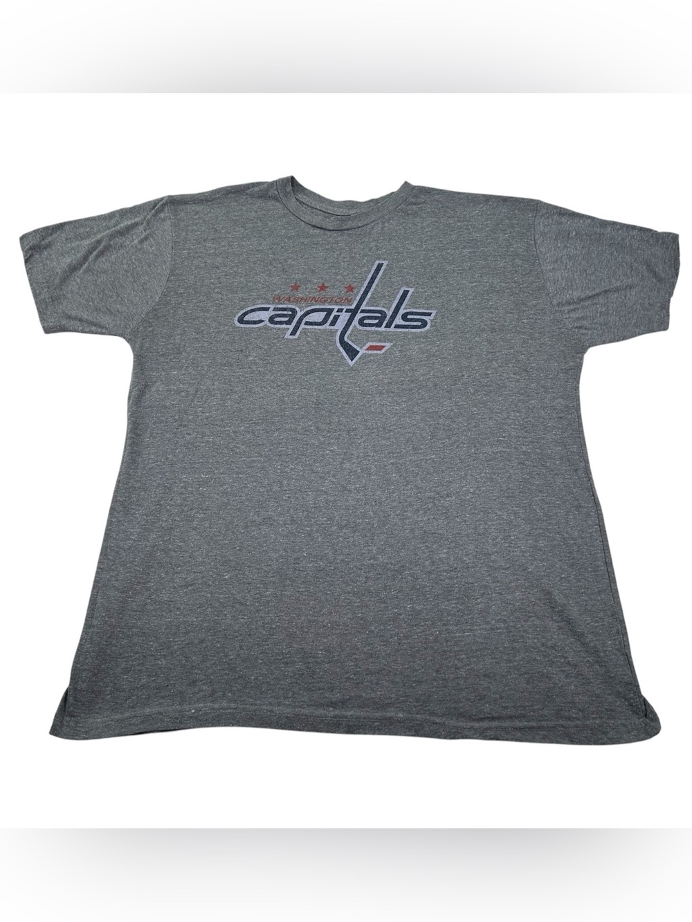 Wright & Ditson Washington Capitals T-Shirt Men’s XL Gray Tri-Blend NHL Hockey